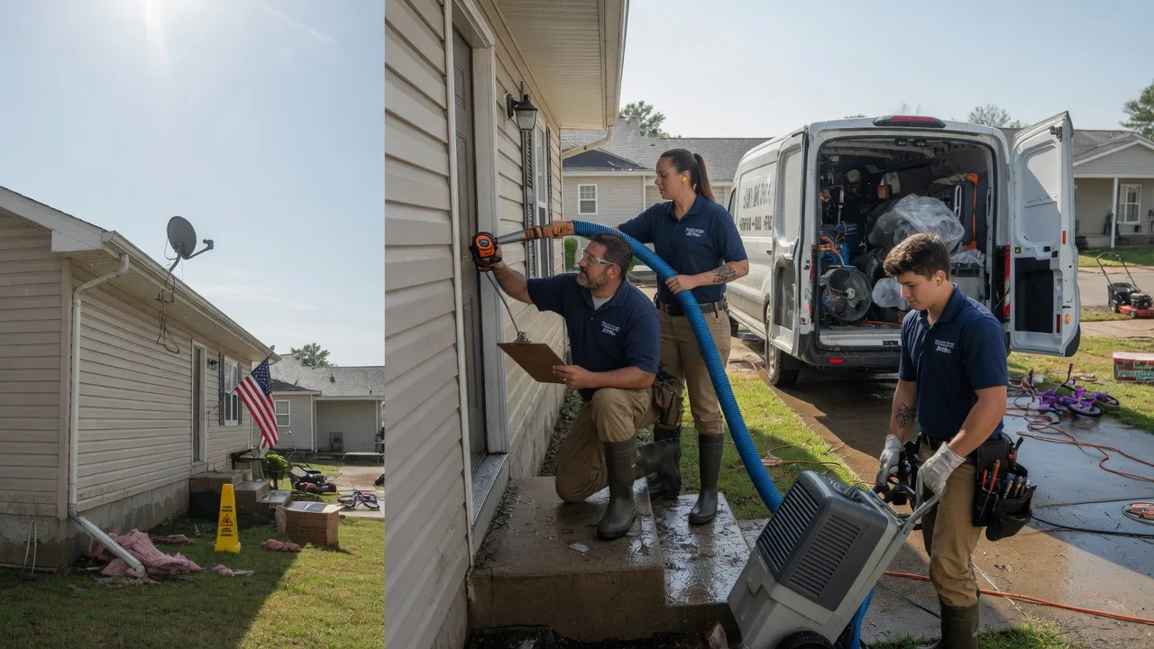 Ceiling Water Damage Restoration in Dundas, VA near me